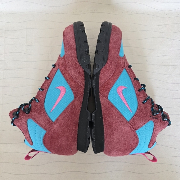 Nike Mens ACG Torre Waterproof Mid Team Red Dusty Hiker Shoes FD0212-600 Sz 9.5 - Picture 7 of 12